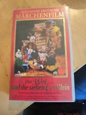 Vhs wolf geißlein gebraucht kaufen  Albersweiler, Rinnthal, Silz