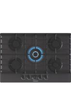 Used, Hisense 75cm 5 burner Gas on Glass hob- Black GG773B for sale  Shipping to South Africa