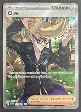 Clive 227/091 Paldean Fates Full Art Trainer Pokemon TCG Card NM, used for sale  Shipping to South Africa
