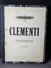 Vintage clementi muzio gebraucht kaufen  Filderstadt