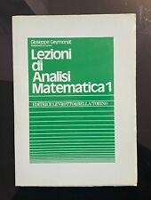 Lezioni analisi matematica usato  Milano