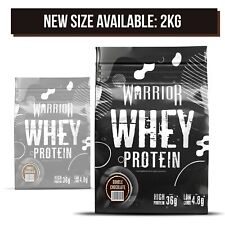 Warrior Whey Protein Optimum Powder Nutrition Shake - Double Chocolate - 2kg for sale  Shipping to South Africa
