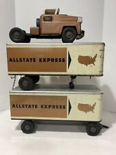 Marx Allstate Express Tandem Semi Truck antique vintage toy Sears Tonka, used for sale  Shipping to South Africa