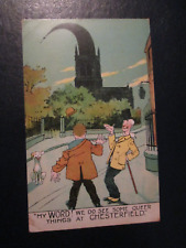 Postal de cómic - Chesterfield... ¡Mis palabras! We do see some queer things at (1916) segunda mano  Embacar hacia Argentina