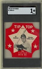 1952 TIP TOP BREAD Al Zarilla Chicago White Sox SGC 1 for sale  Shipping to South Africa