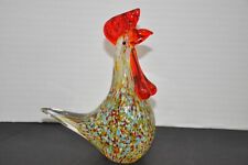 Murano style rooster for sale  Lancaster