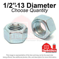 1/2"-13 Grau 5 Acabado Hex Nuts Zinco chapeado Fio grosso (Pick Quantidade) comprar usado  Enviando para Brazil