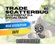 Comercio Pokémon Scatterbug GO - 1 Scatterbug por compra - Especial para todos los hábitats segunda mano  Embacar hacia Argentina