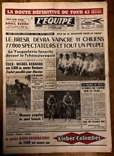 Football equipe 1962 d'occasion  France
