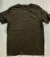 Johnson Motors Tar Black Crew Neck Blank Short Sleeve T-Shirt New NOS W/O Tags!!, used for sale  Shipping to South Africa