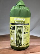 KLYMIT STATIC V Sleeping Pad 72”x23” Outdoor Sleep Comfort, Camping Pad for sale  Shipping to South Africa