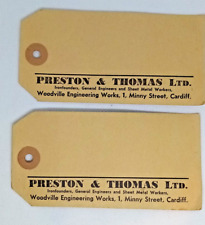 Preston thomas cardiff for sale  LONDON