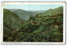 Cartão postal antigo 1923 Military Road Near Aibonito Porto Rico comprar usado  Enviando para Brazil