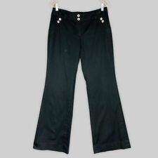 Pantalones de marinero negros de pierna ancha de la Casa Blanca mercado negro talla 8, usado segunda mano  Embacar hacia Argentina