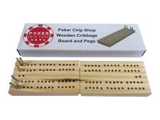 Boxed pokerchipshop wooden for sale  UK