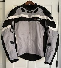 Cortech GX-Sport Mens Black/Gray Motorcycle Jacket Size XL/46, used for sale  Shipping to South Africa