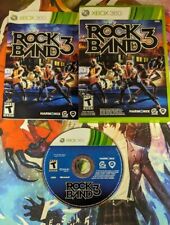 Usado, Rock Band 3 Microsoft Xbox 360 - ¡Completo en caja! Con trabajo probado manualmente  segunda mano  Embacar hacia Argentina