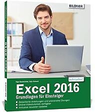 Excel 2016 grundlagen gebraucht kaufen  Berlin