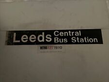 Leeds central bus for sale  NOTTINGHAM