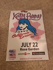 KATY PERRY "CALIFORNIA DREAMS TOUR" 2011 PÔSTER CONCERTO ROSE GARDEN, usado comprar usado  Enviando para Brazil