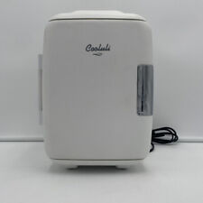 Cooluli Skincare Mini Fridge, Dual Setting: Warms or Cools, 4 Liter, White, MINT for sale  Shipping to South Africa