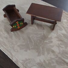 Miniature wooden cradle for sale  Pueblo