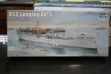 Barco modelo navio porta-aviões USS Langley AV-3 1/350 05632 Trumpeter comprar usado  Enviando para Brazil