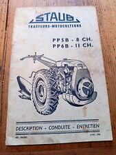 Staub motoculteur tracteur d'occasion  Ligny-en-Barrois