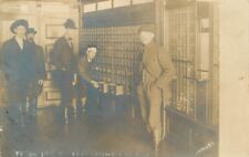 Foto Real Postal Nueva Oficina de Correos Interior Bajo el Agua - circa 1908 segunda mano  Embacar hacia Argentina