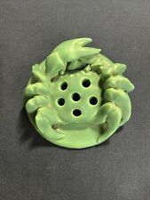 Antique Vintage Crab Flower Frog Arts And Crafts Pottery for sale  Shipping to South Africa