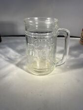 Caneca de cerveja Budweiser Bud King of Beers grande 5,5" de altura vidro transparente com cabo Tankard comprar usado  Enviando para Brazil