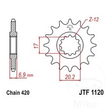 Front sprocket 420 for sale  UK