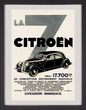 Poster retro citroën d'occasion  L'Isle-sur-la-Sorgue