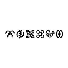 6 X symbole afrykańskie tymczasowy tatuaż nadzieja lojalność wolność odwaga AFRYKA, używany na sprzedaż  Wysyłka do Poland