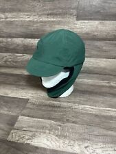 Vintage Cabelas Fleece Lined Hat Ear Flap Made in USA Hunting Cap Green XL, used for sale  Shipping to South Africa