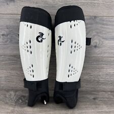Used, Gryphon Anatomic Classic Field Hockey Protective Shinguards Size Medium White for sale  Shipping to South Africa