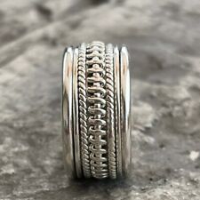 SPINNER RING 925 Sterling Silver Band &Statement Ring Handmade Ring All size for sale  Shipping to South Africa