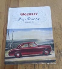 1956 wolseley six for sale  NORTHAMPTON