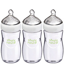 Nuk Simply Natural, Baby Bottle, 5 Ounce, Anti-Colic (3 bottles) BPA Free 150mL for sale  Shipping to South Africa