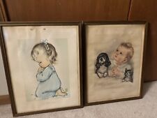 Vintage framed children for sale  Pleasantville