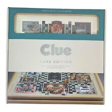 Clue Luxe Edition Solid Maple Wood Cabinet & Premium Components Board Game New for sale  Shipping to South Africa