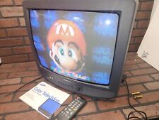 Samsung 20" CRT TV Retro Gaming TV  Tube TV w/ Remote for sale  Shipping to South Africa