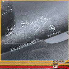 Mercedes G Daimler Signed Clear Windshield Glass Decal A0045847338 Replica for sale  Shipping to South Africa