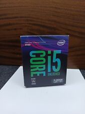 Used, "Intel Core i5-8600K Processor (3.6GHz, 9Mb LGA 1151 Cache) *DISPLAY BOX ONLY!* for sale  Shipping to South Africa