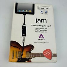 Entrada de guitarra Apogee Jam Studio qualidade para iPad, Iphone ou MAC (caixa aberta) comprar usado  Enviando para Brazil