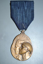 9.15) Médaille militaire belge du volontaire n°1 guerre 1914 1918 belgian medal d'occasion  Saint-Jean-en-Royans