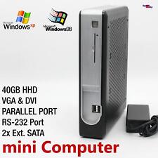 Usado, NANO MINI COMPUTER PC FÜR WINDOWS XP PRO DOS OLD GAMES PARALLEL LPT RS-232 COM comprar usado  Enviando para Brazil