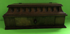 GORGEOUS WALNUT(?) WOODEN ANTIQUE DRESSER BOX for sale  Shipping to South Africa