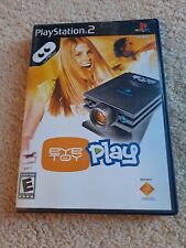 EYE TOY PLAY Sony PlayStation 2 PS2 Video Game Only COMPLETE w/ Manual Clean for sale  Shipping to South Africa