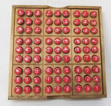 Wooden sudoku puzzle for sale  Mount Ida